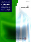 JOURNAL OF CERAMIC PROCESSING RESEARCH封面